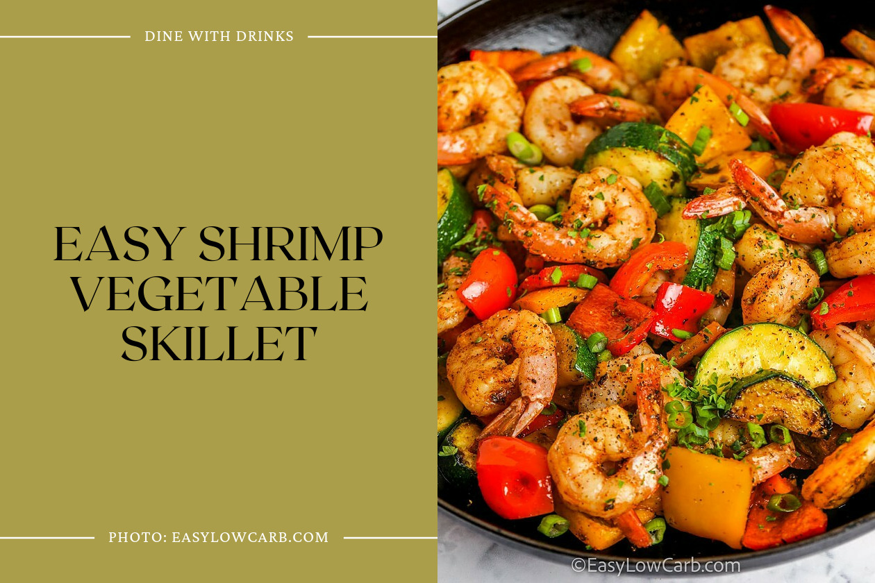 Easy Shrimp Vegetable Skillet
