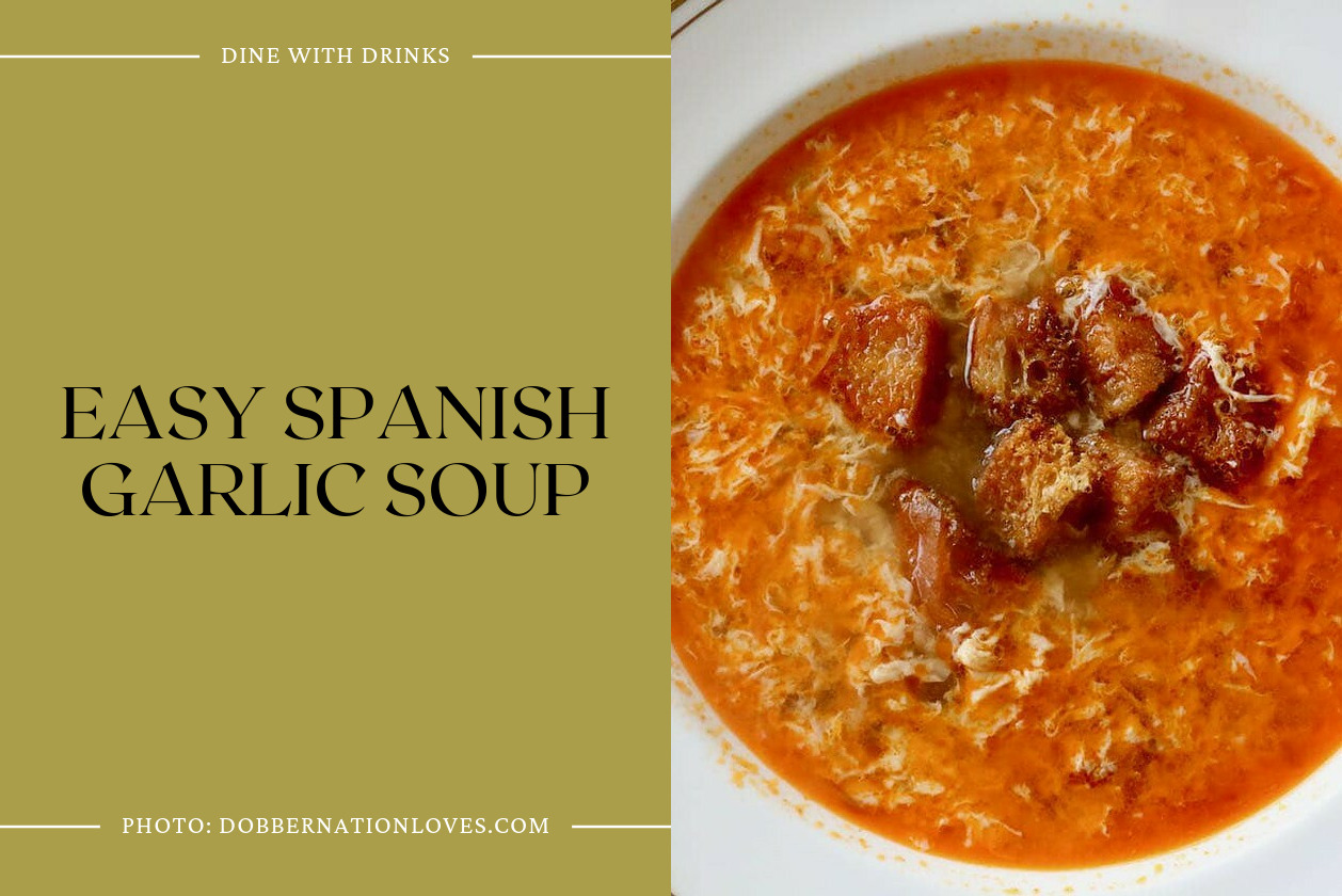 Easy Spanish Garlic Soup