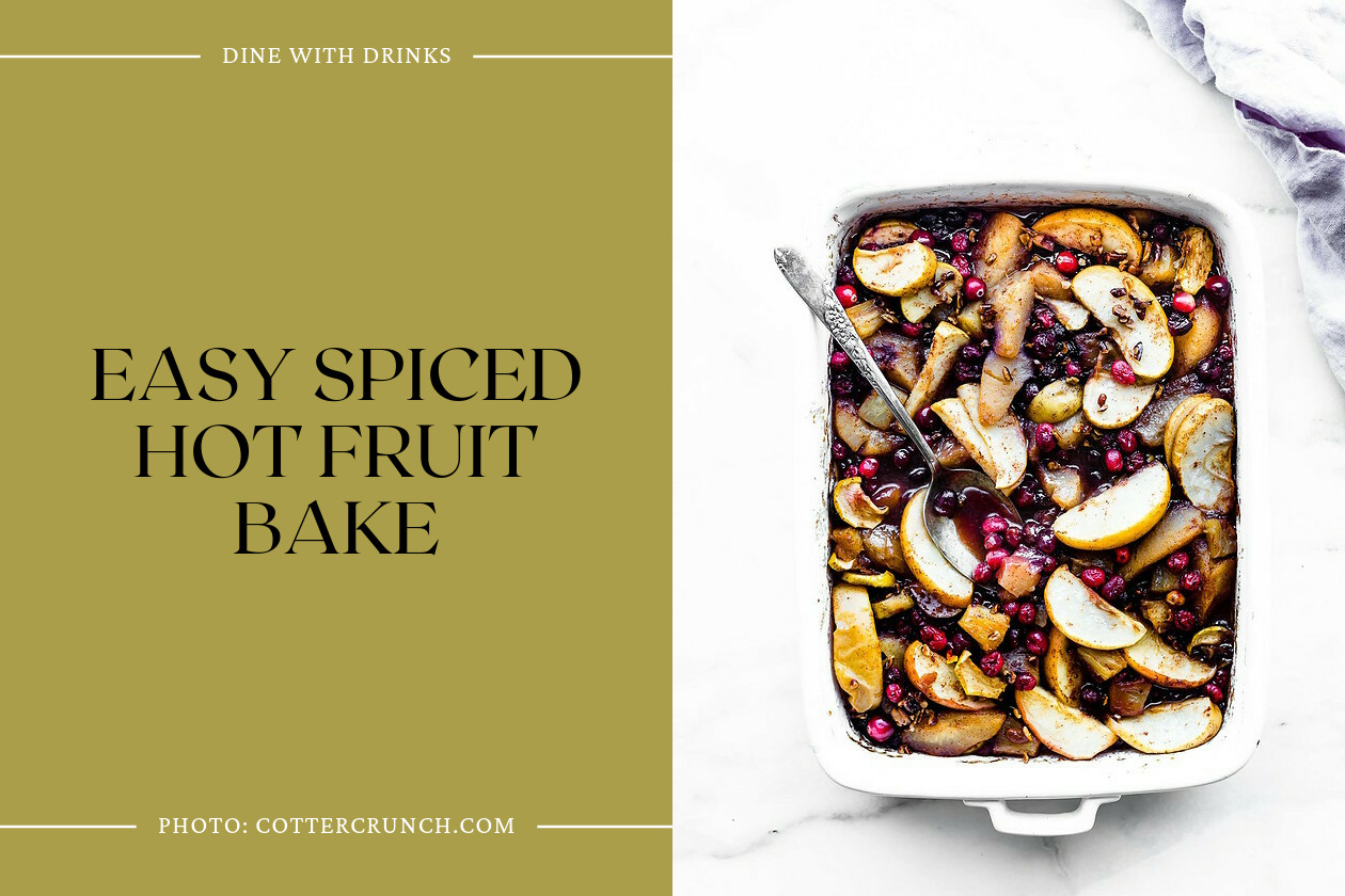 Easy Spiced Hot Fruit Bake