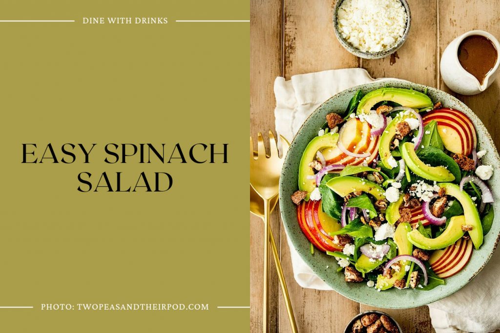 27 Spinach Salad Recipes to Tickl | DineWithDrinks