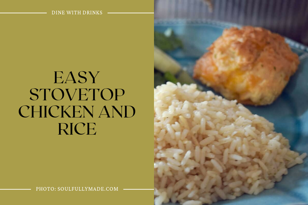 Easy Stovetop Chicken And Rice