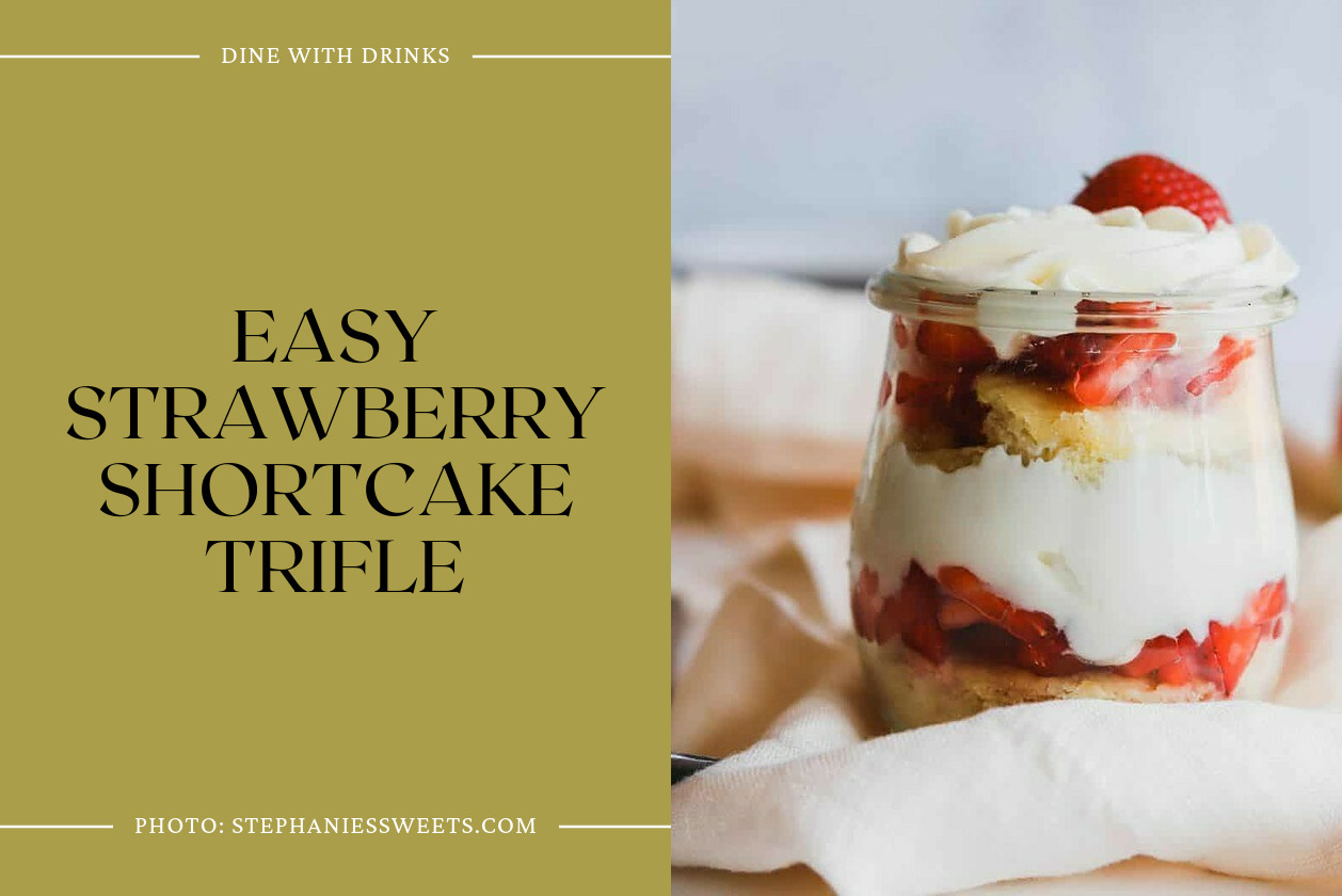 Easy Strawberry Shortcake Trifle