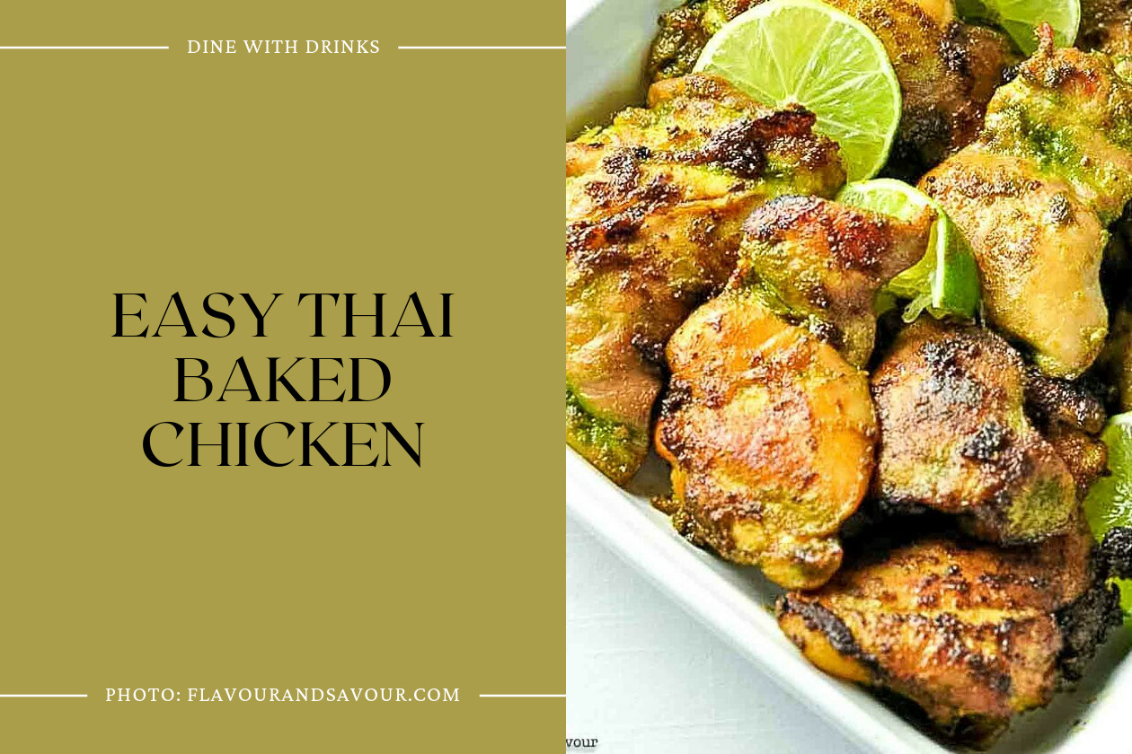Easy Thai Baked Chicken