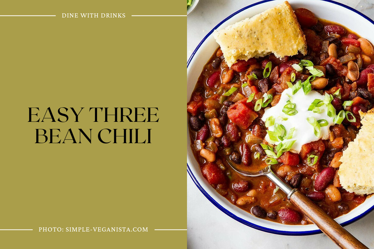 Easy Three Bean Chili