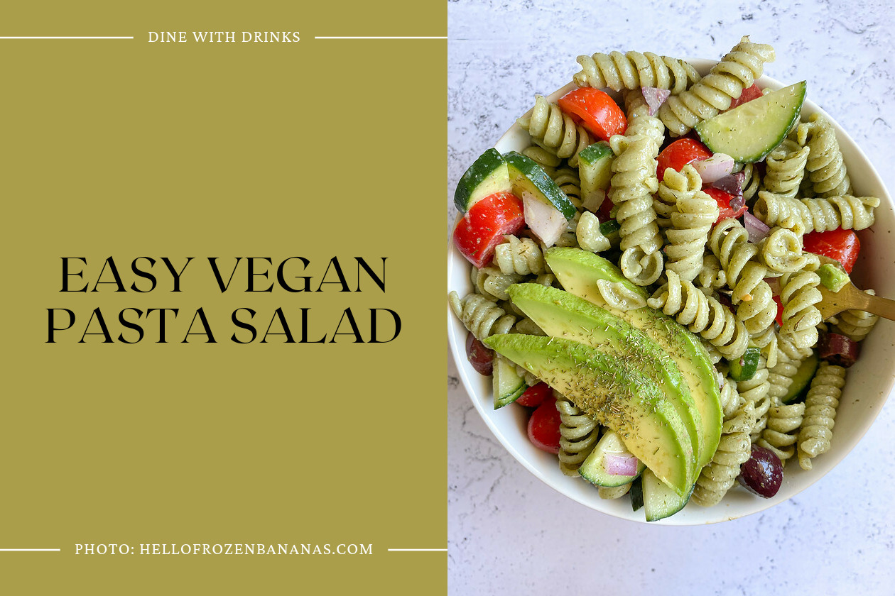 Easy Vegan Pasta Salad
