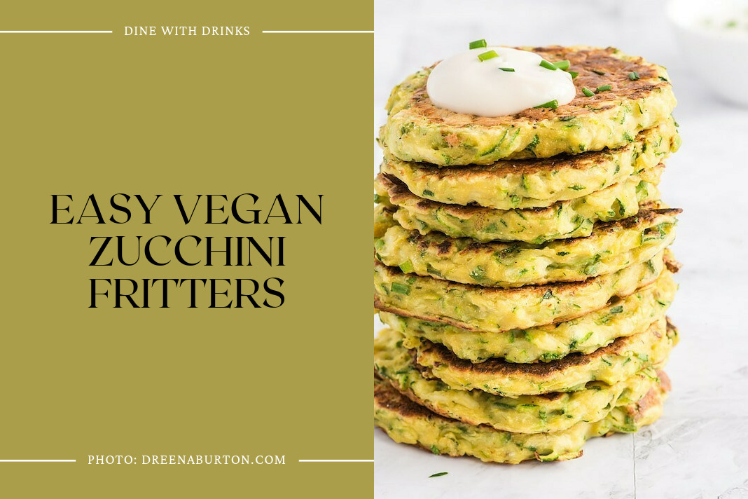 Easy Vegan Zucchini Fritters