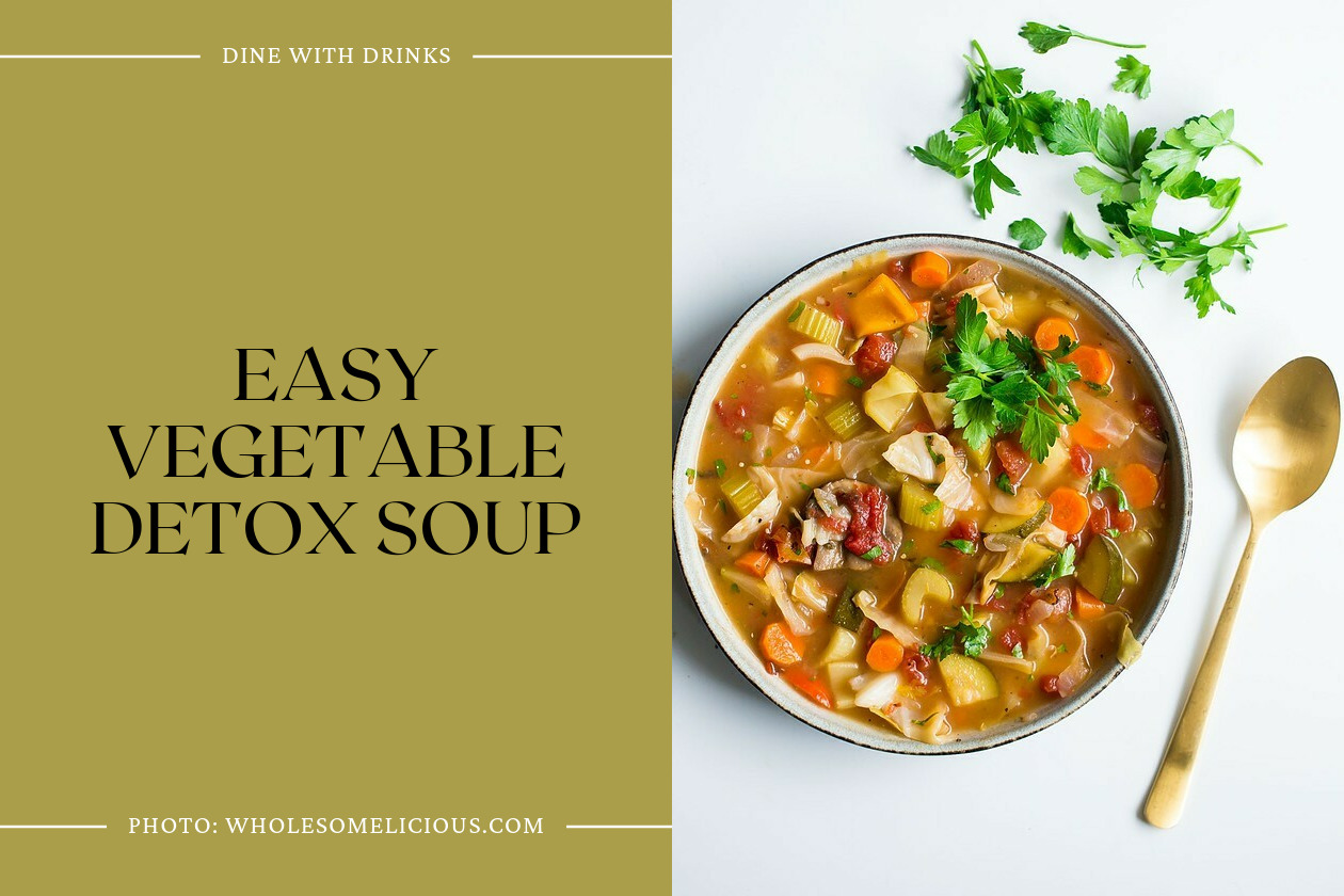 Easy Vegetable Detox Soup