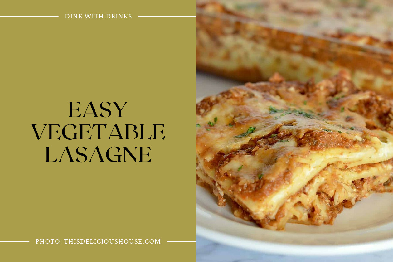 Easy Vegetable Lasagne