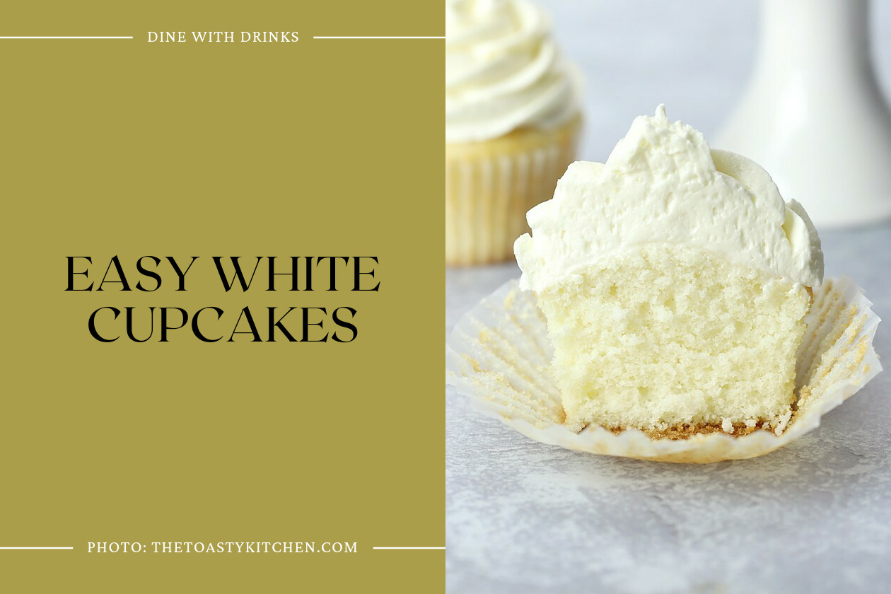 Easy White Cupcakes