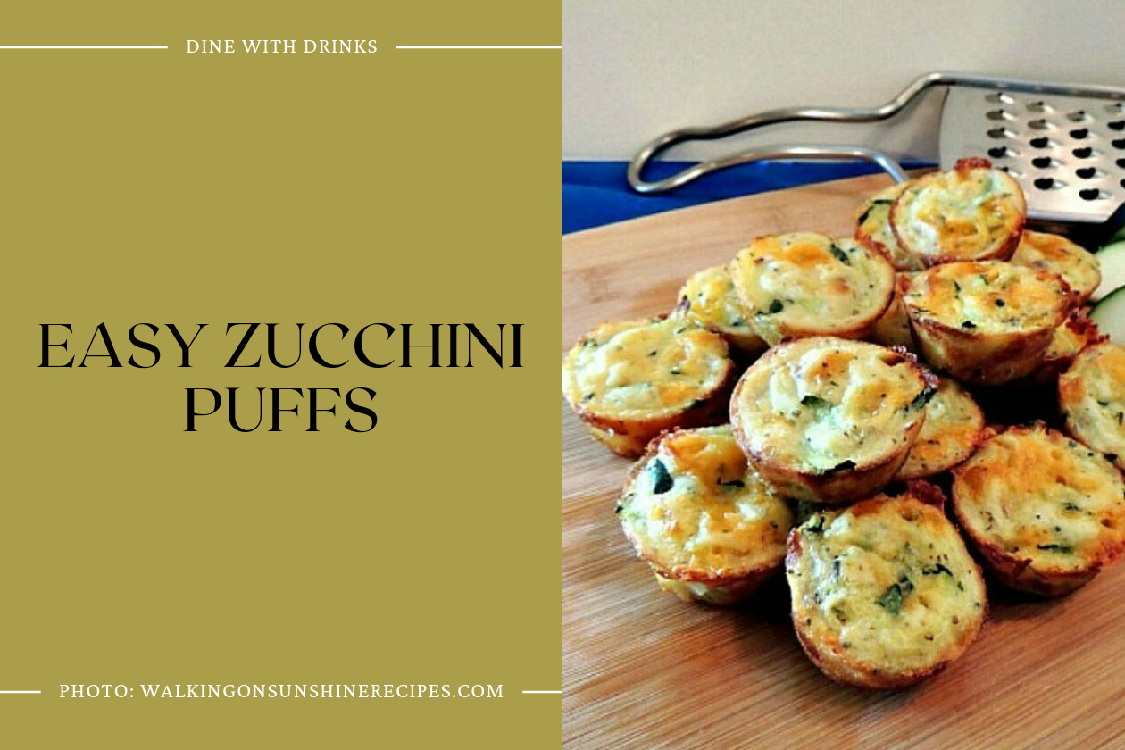 Easy Zucchini Puffs
