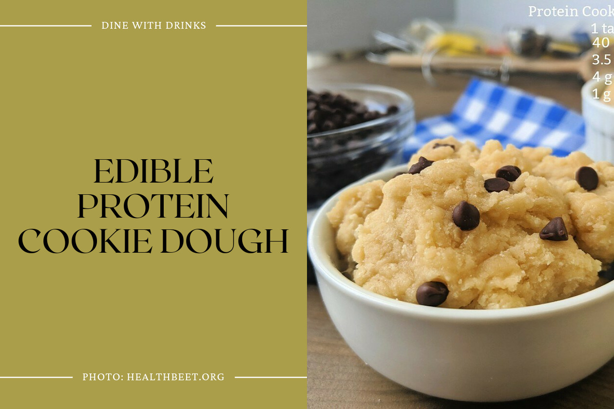 Edible Protein Cookie Dough