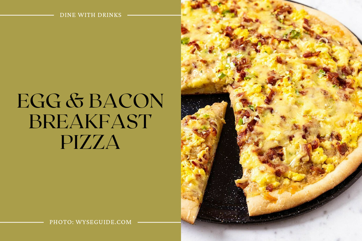 Egg & Bacon Breakfast Pizza