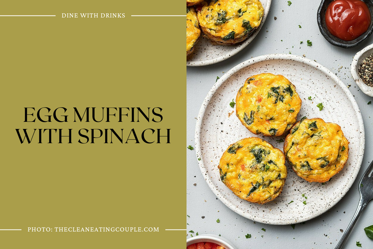 Egg Muffins With Spinach