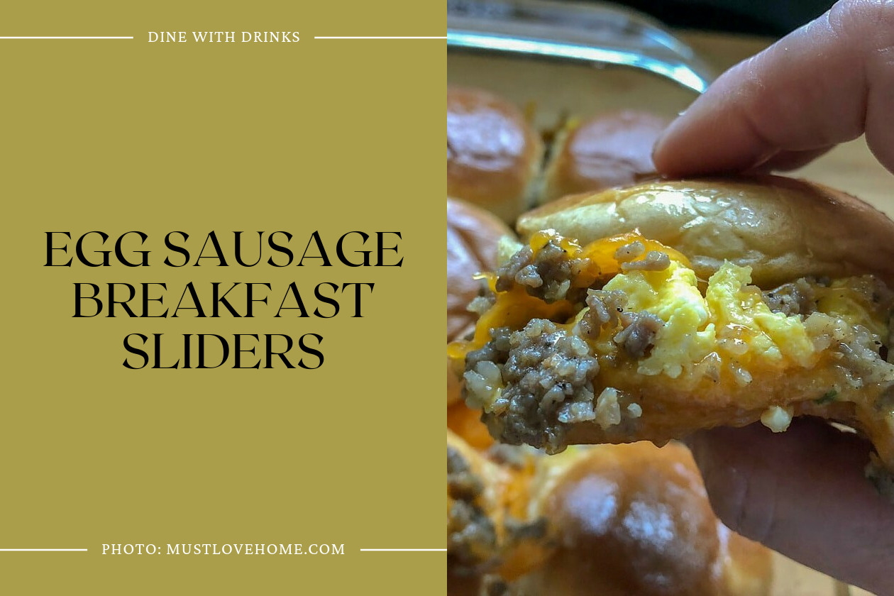 Egg Sausage Breakfast Sliders
