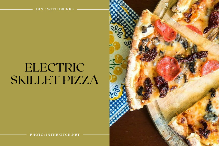 Electric Skillet Pizza