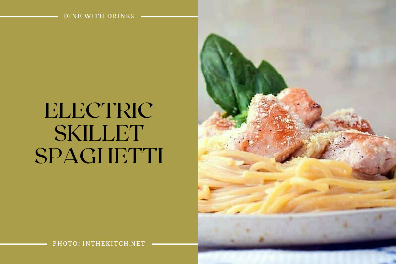 Electric Skillet Spaghetti