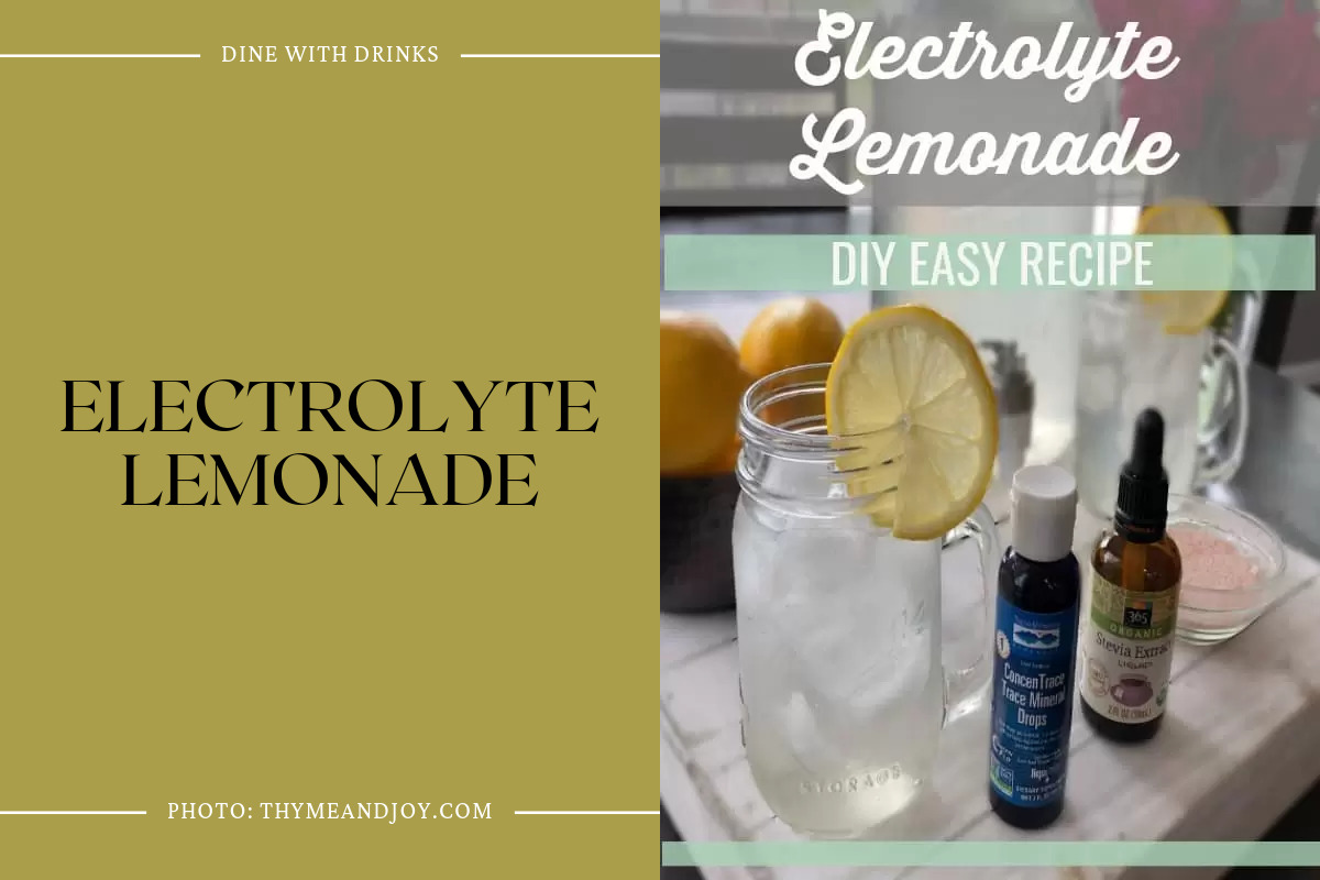 Electrolyte Lemonade