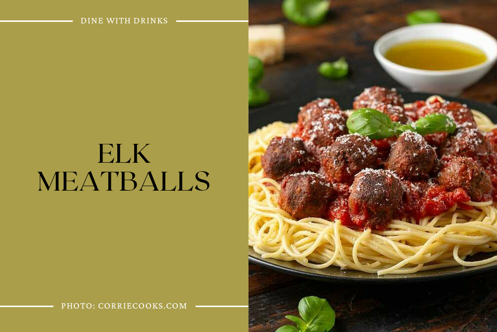 Elk Meatballs