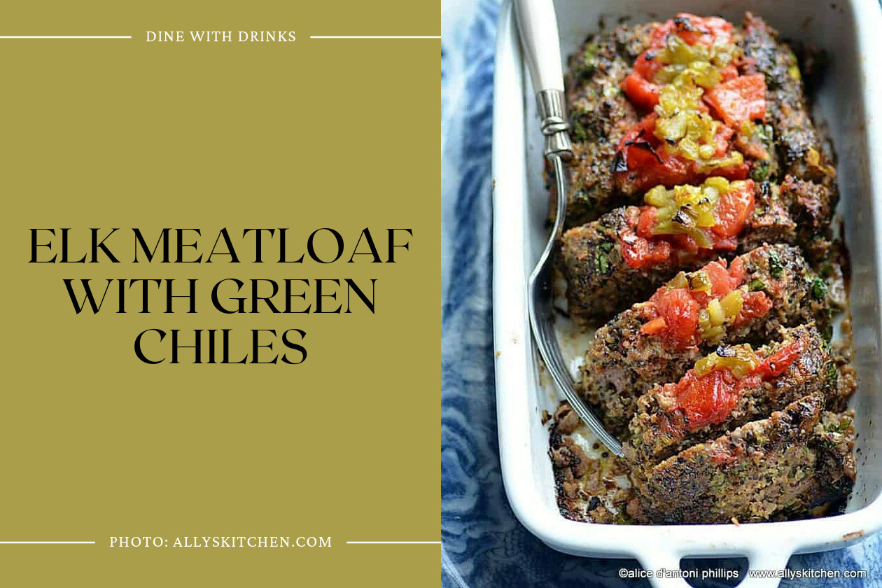 Elk Meatloaf With Green Chiles