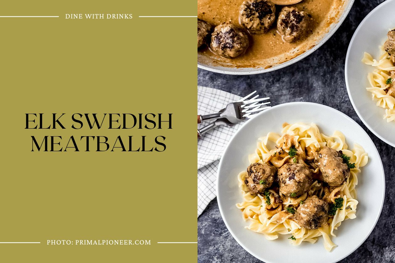 Elk Swedish Meatballs