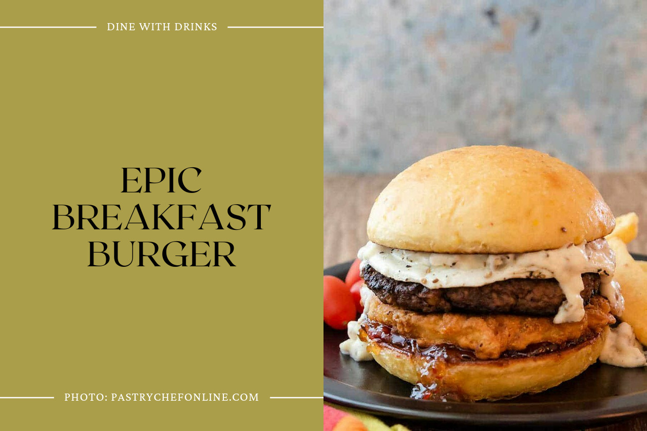 Epic Breakfast Burger