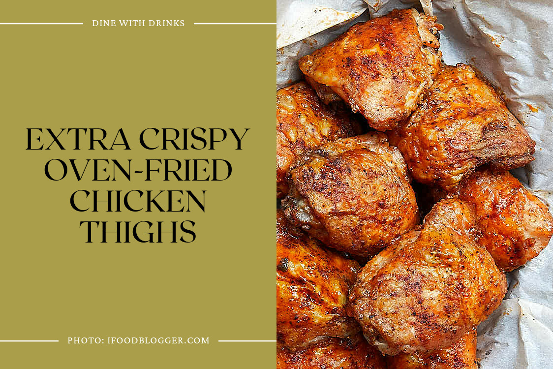 Extra Crispy Oven-Fried Chicken Thighs