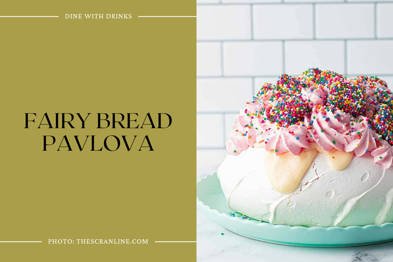 Fairy Bread Pavlova