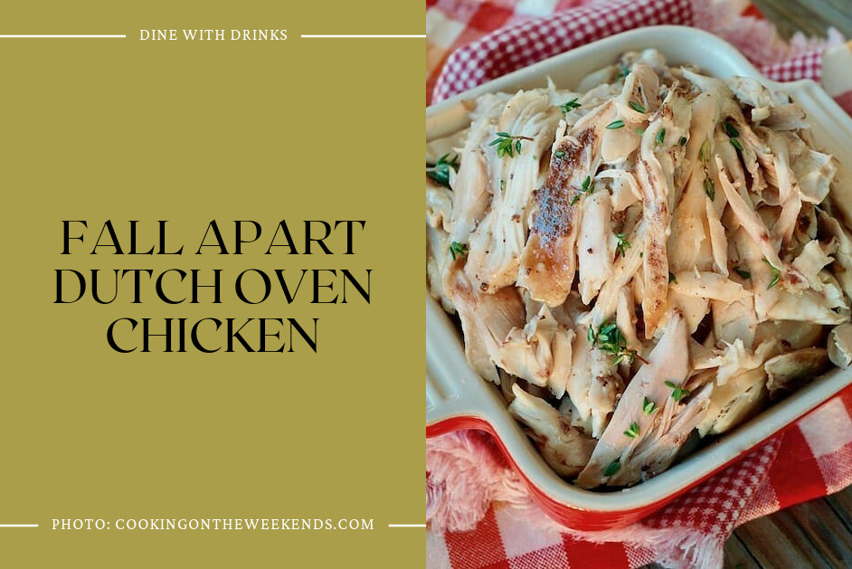 Fall Apart Dutch Oven Chicken