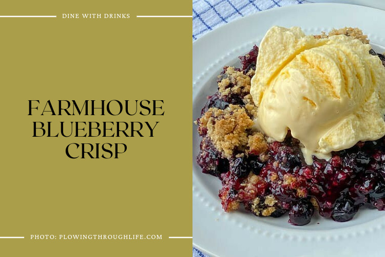 Farmhouse Blueberry Crisp