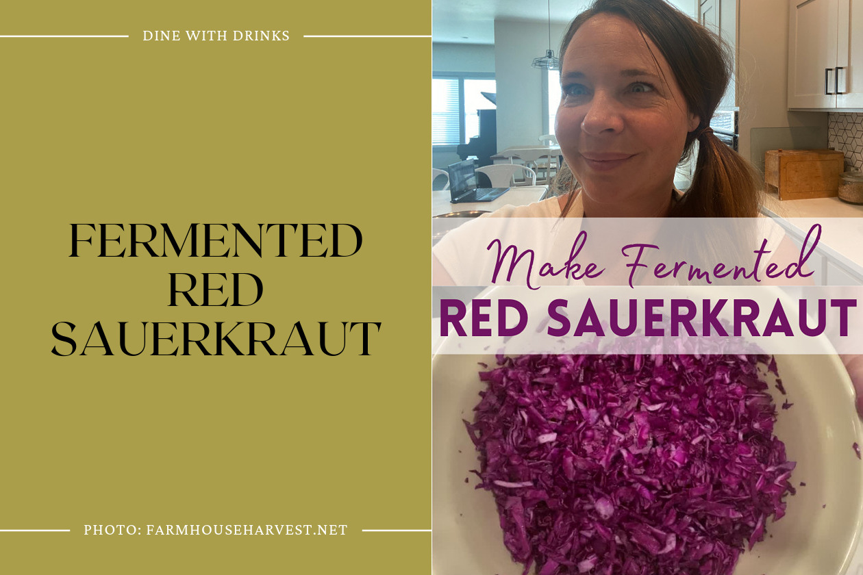 Fermented Red Sauerkraut