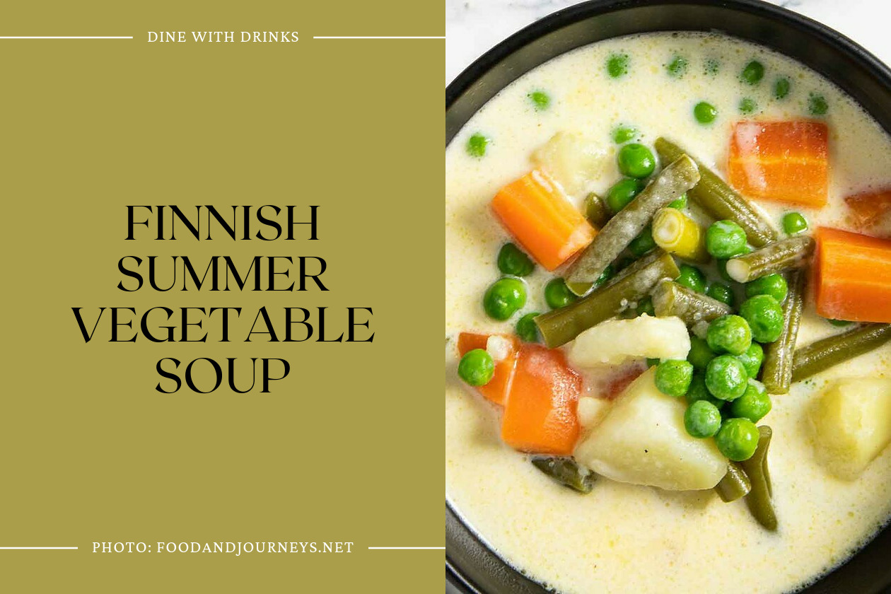 Finnish Summer Vegetable Soup