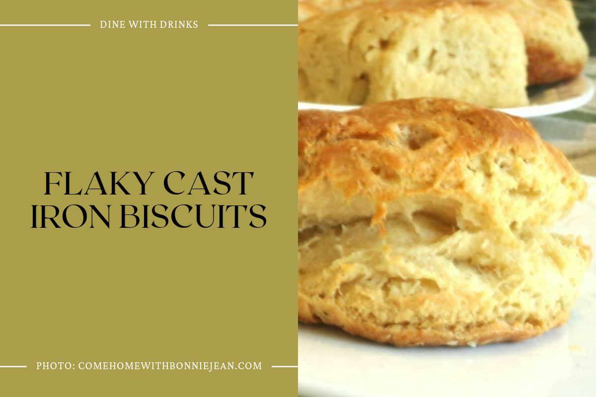 Flaky Cast Iron Biscuits
