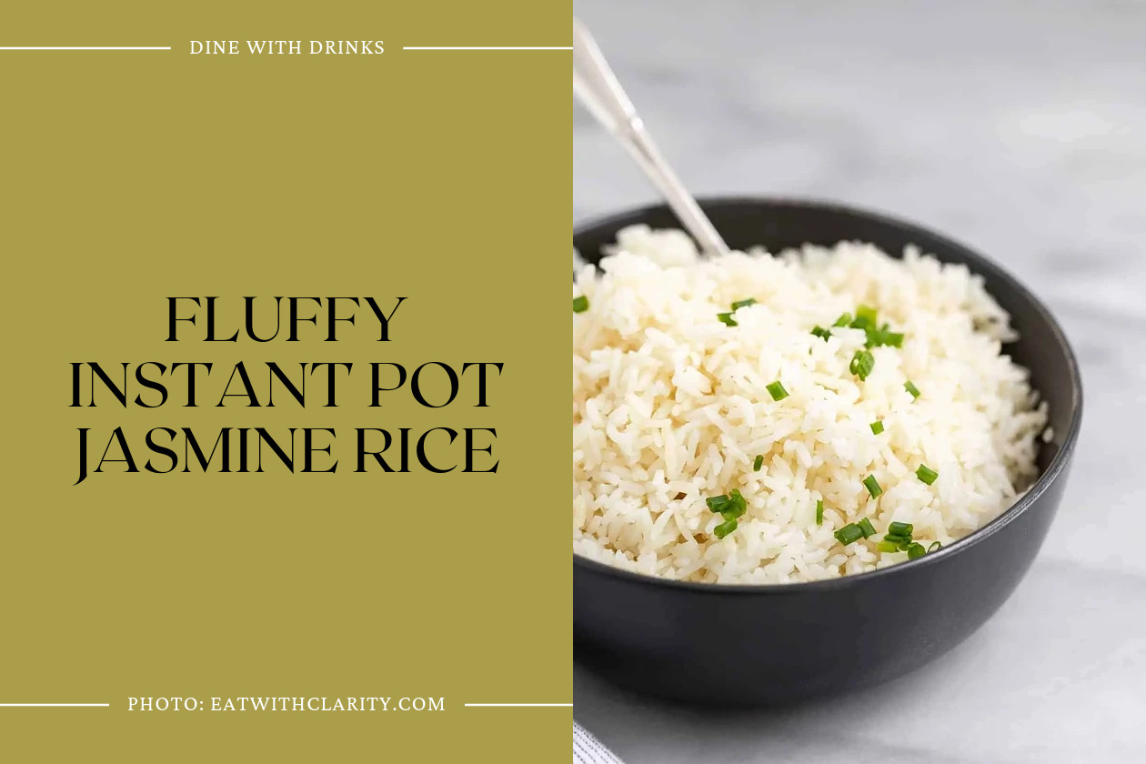 Fluffy Instant Pot Jasmine Rice