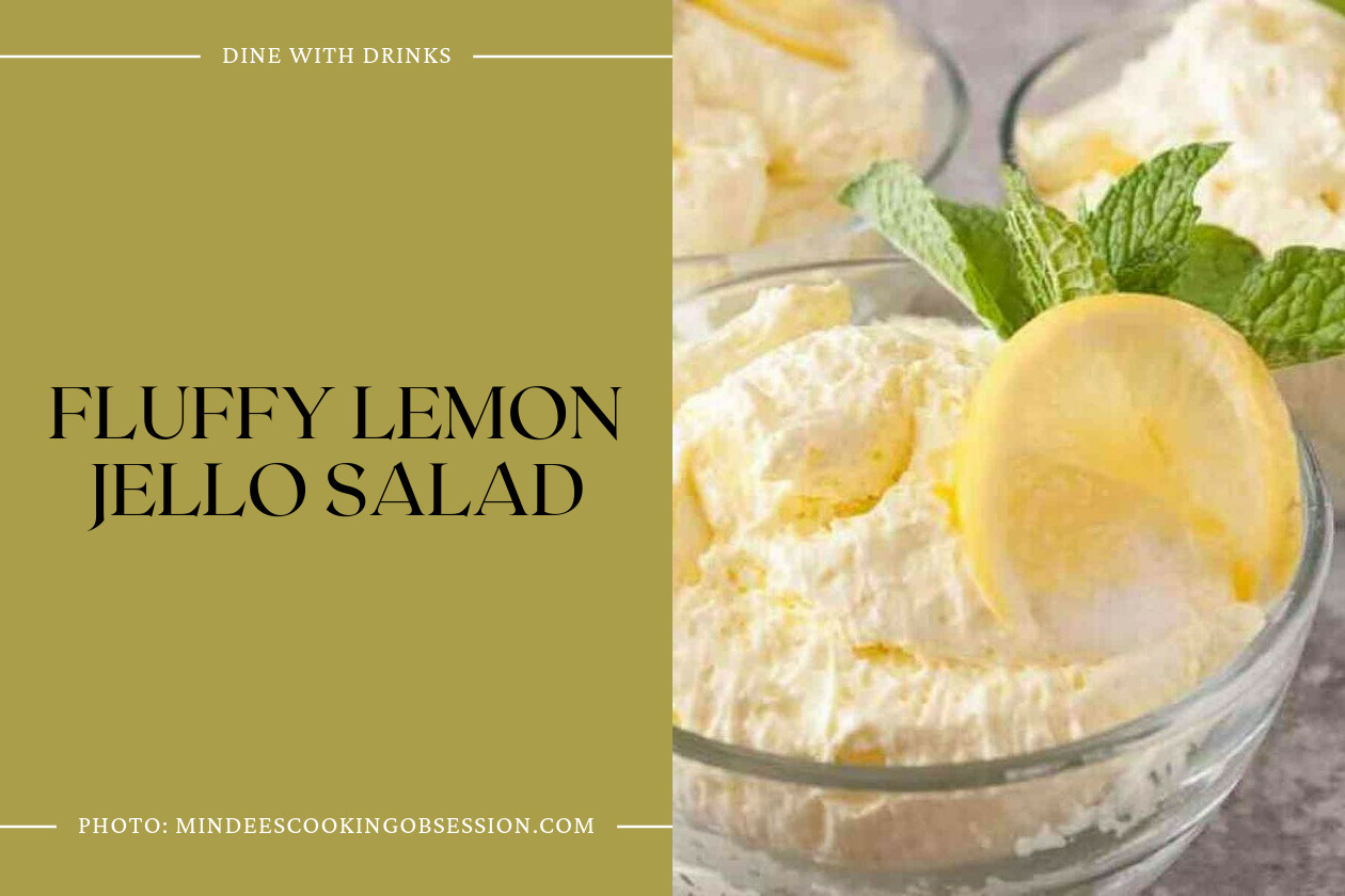 Fluffy Lemon Jello Salad