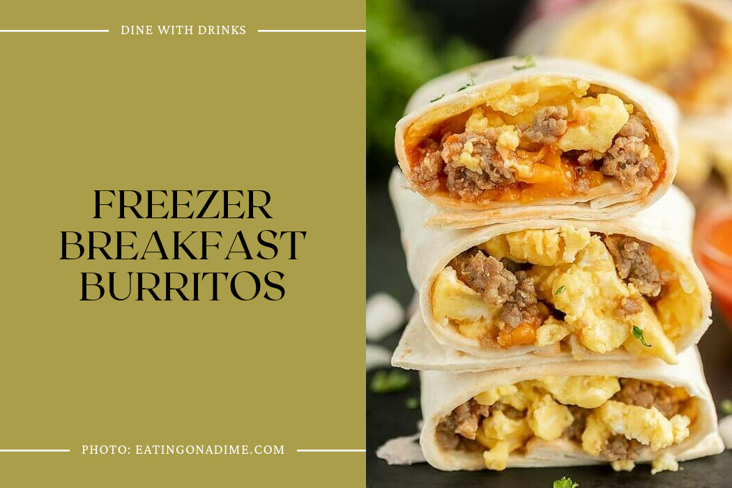 Freezer Breakfast Burritos