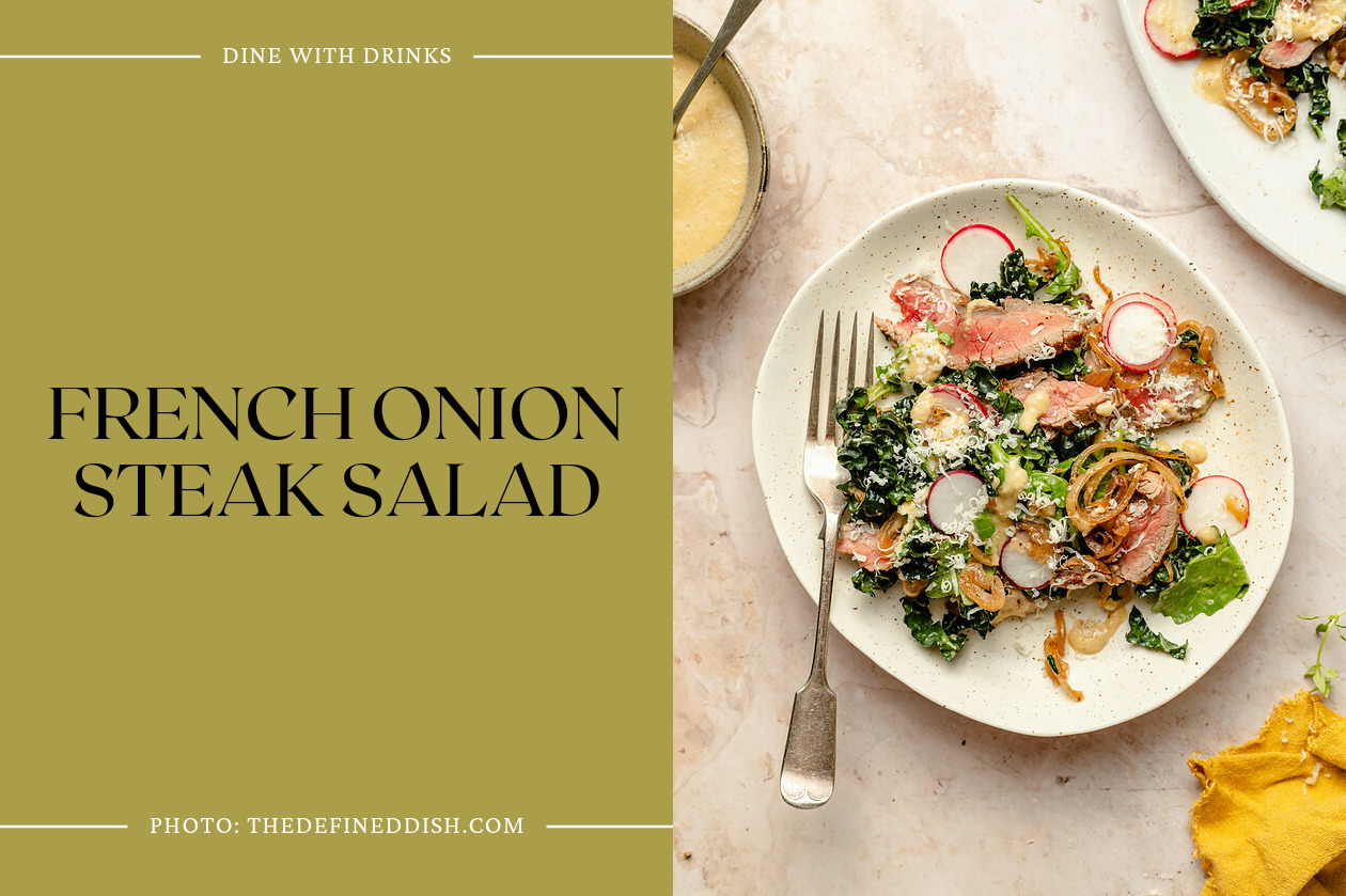 French Onion Steak Salad