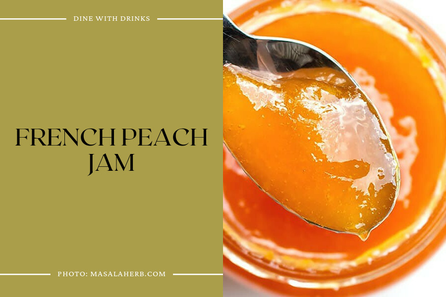 French Peach Jam