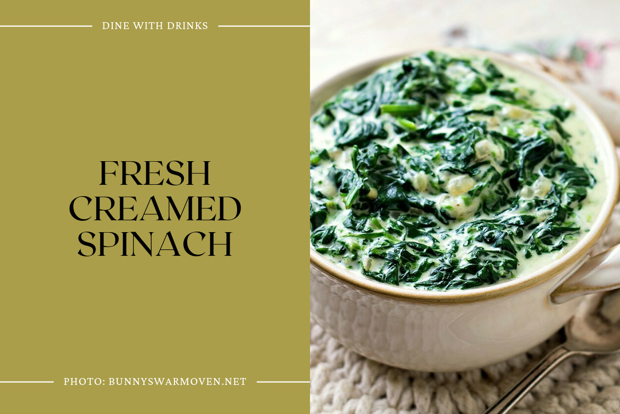 Fresh Creamed Spinach