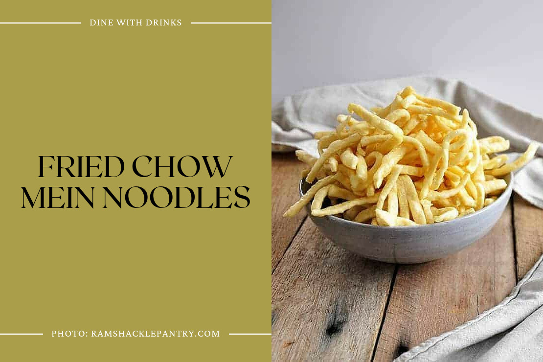 Fried Chow Mein Noodles