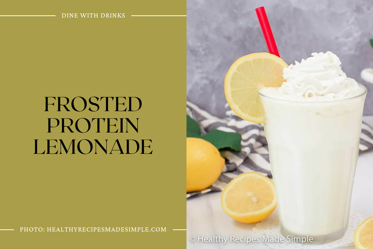 Frosted Protein Lemonade