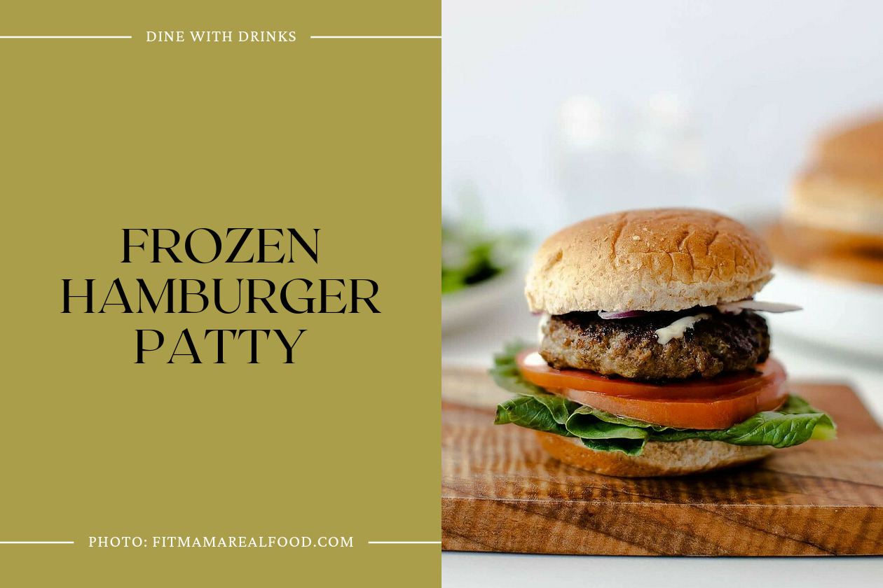 Frozen Hamburger Patty