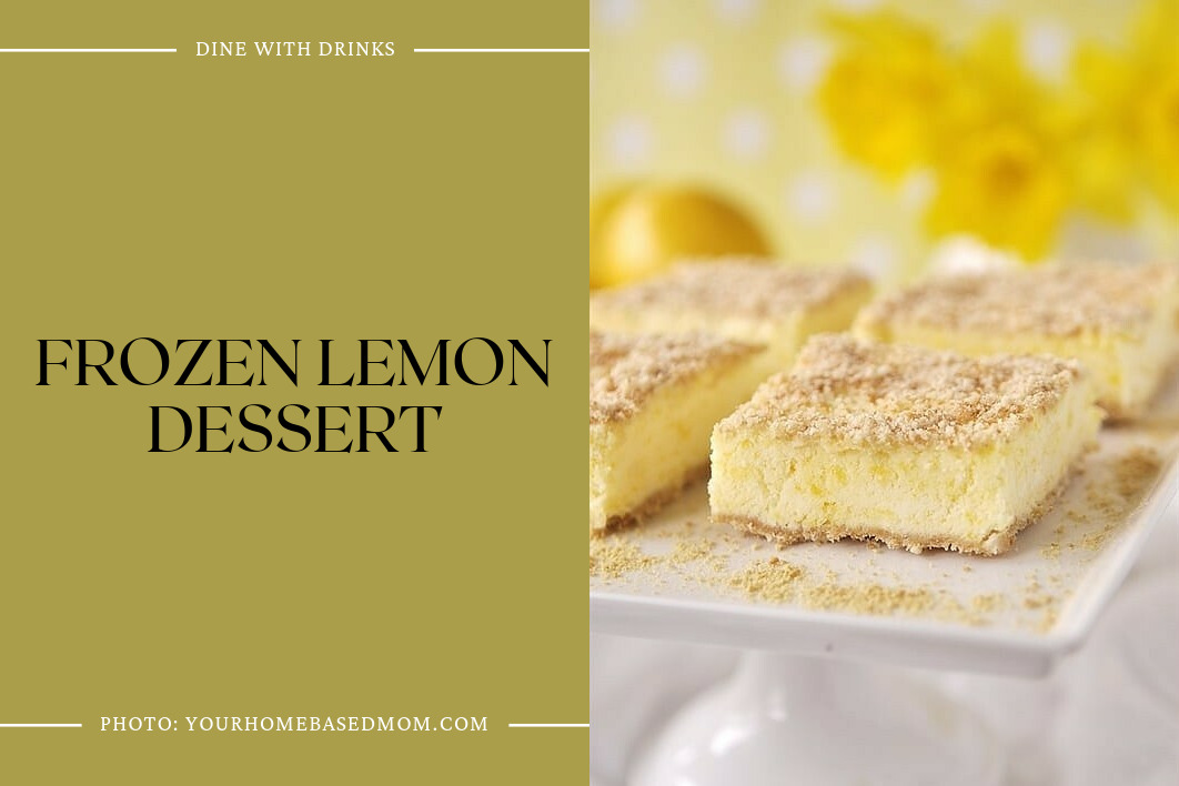Frozen Lemon Dessert