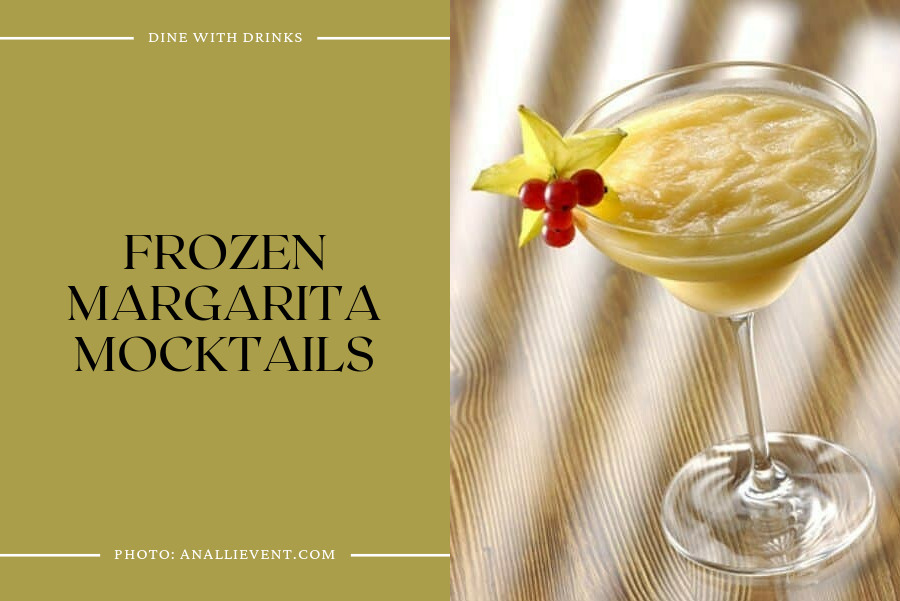 Frozen Margarita Mocktails