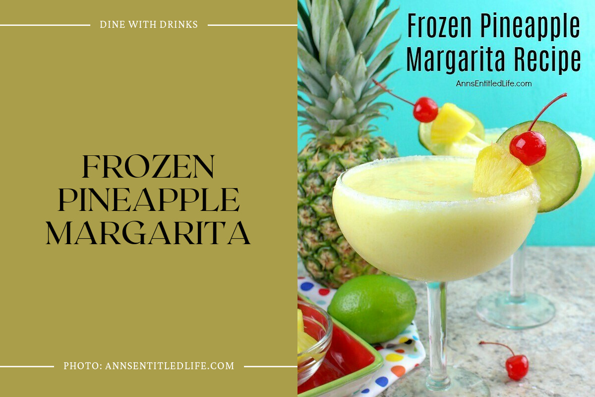 Frozen Pineapple Margarita