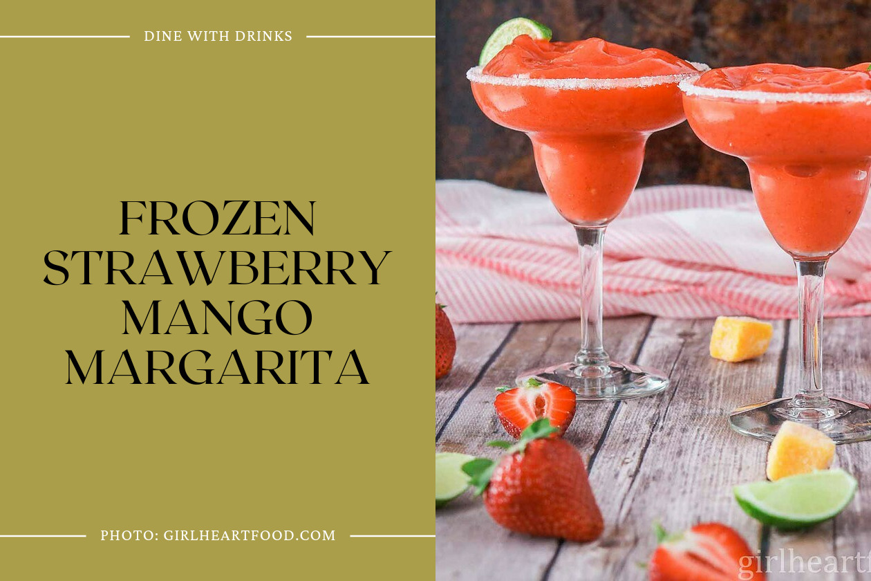 Frozen Strawberry Mango Margarita