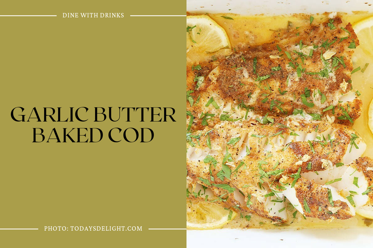Garlic Butter Baked Cod