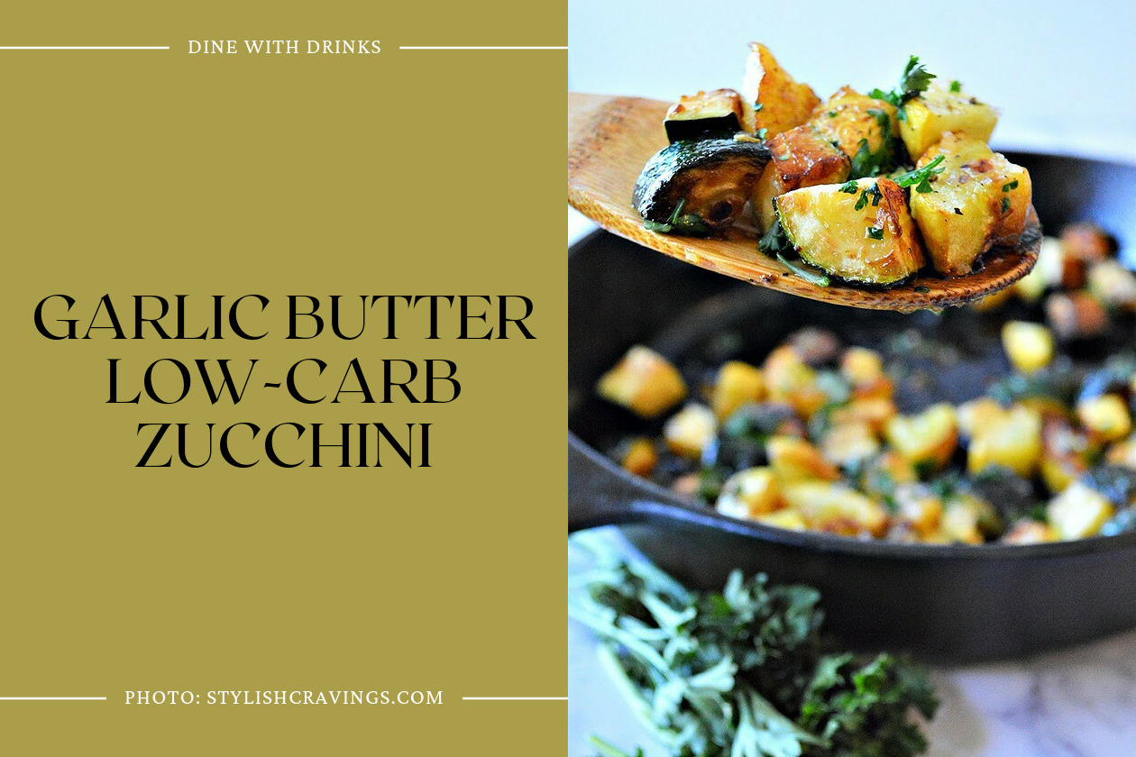 Garlic Butter Low-Carb Zucchini