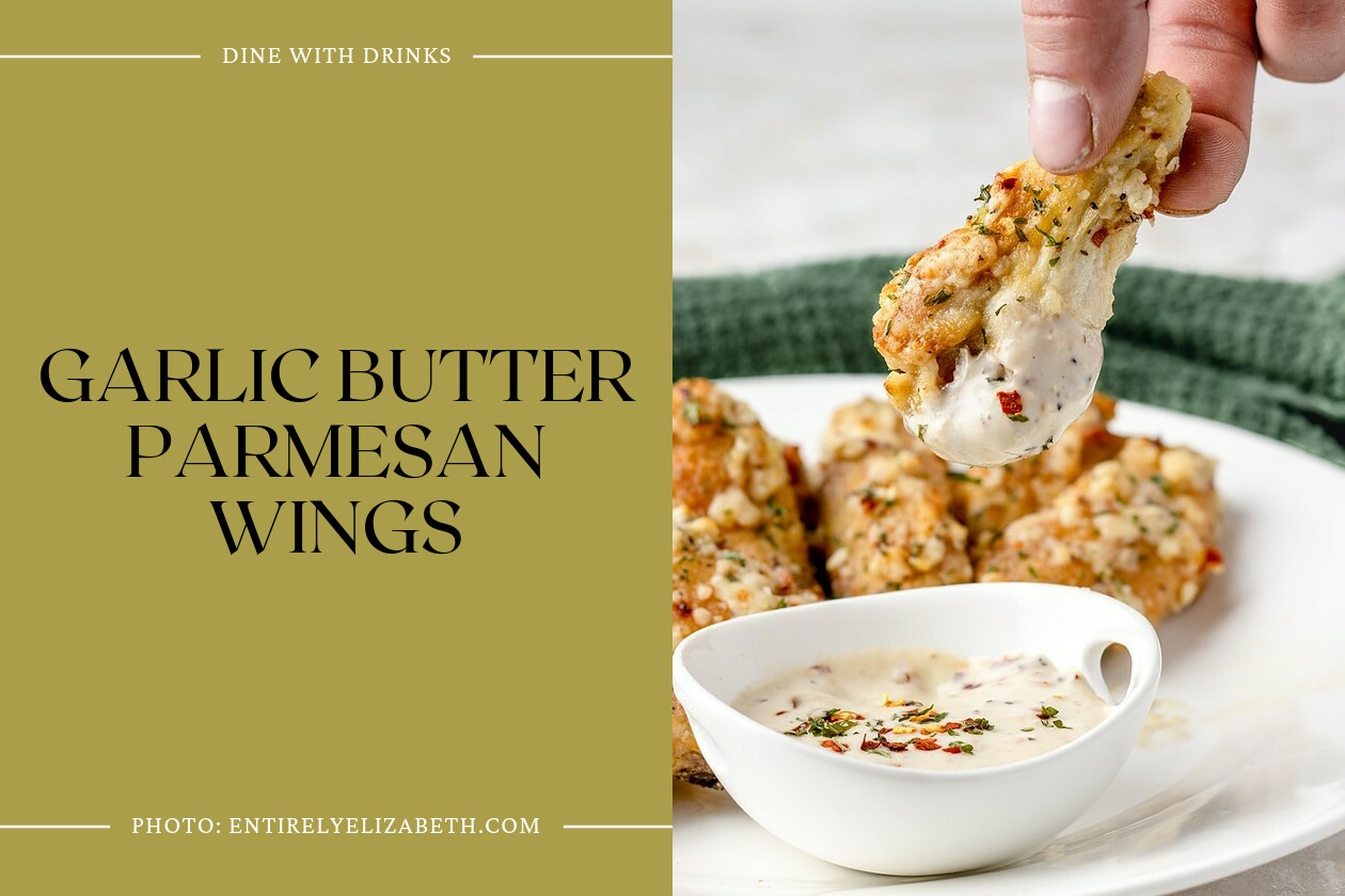 Garlic Butter Parmesan Wings