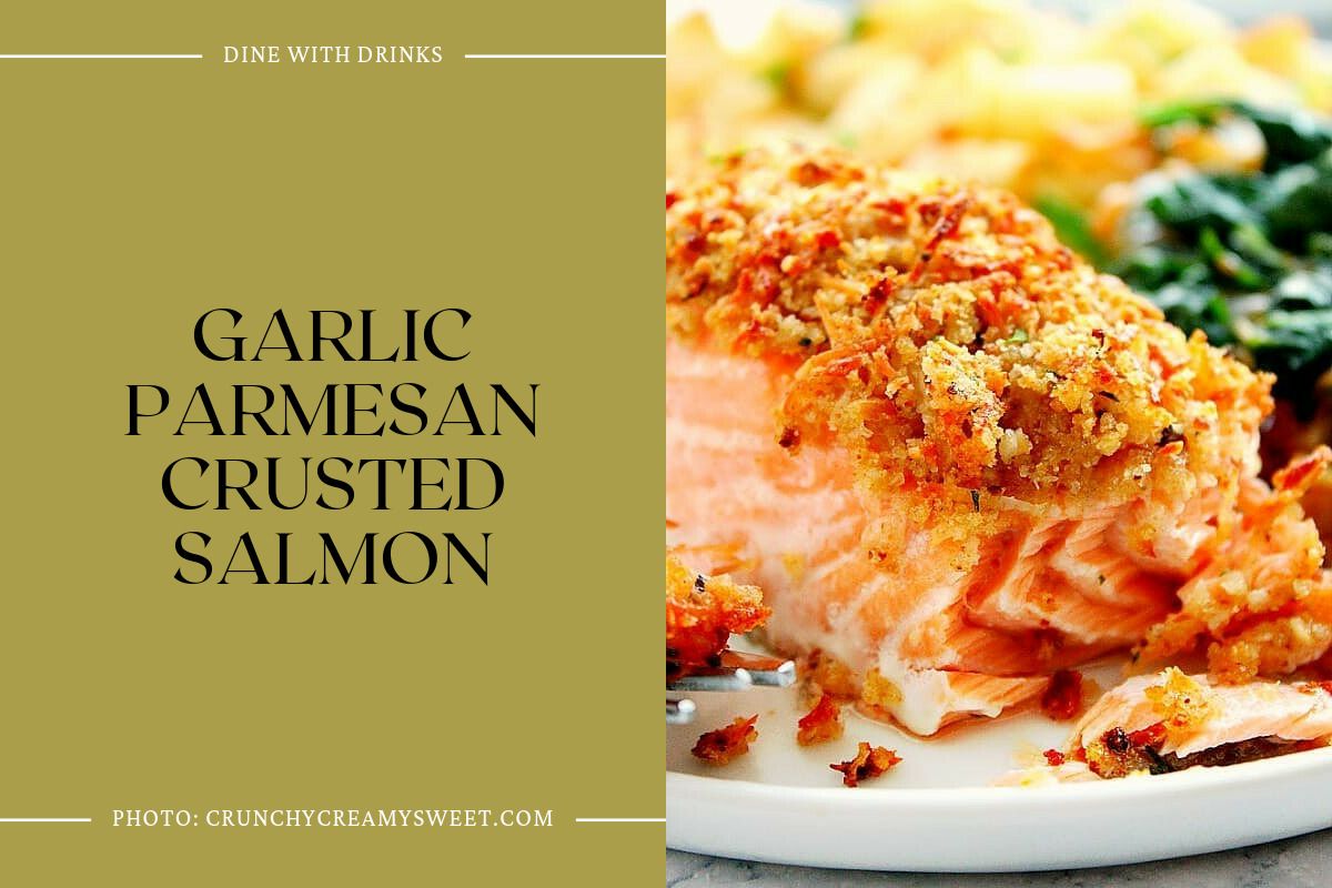 Garlic Parmesan Crusted Salmon