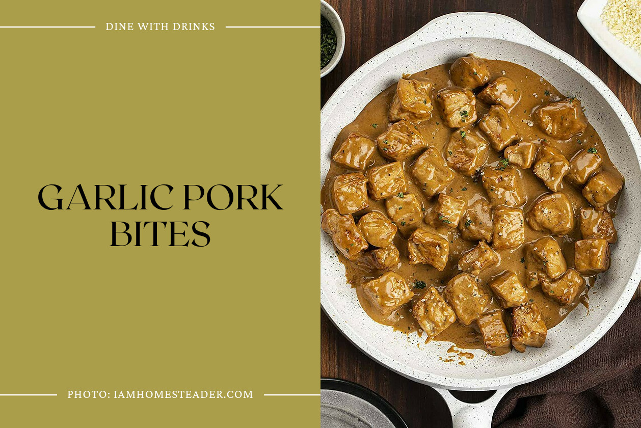 Garlic Pork Bites